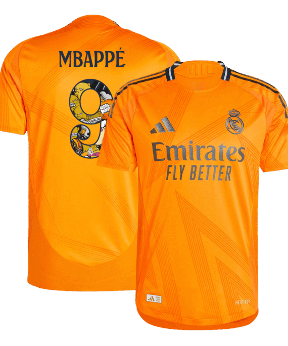 Real Madrid MBAPPÉ #9 Away Jersey Authentic