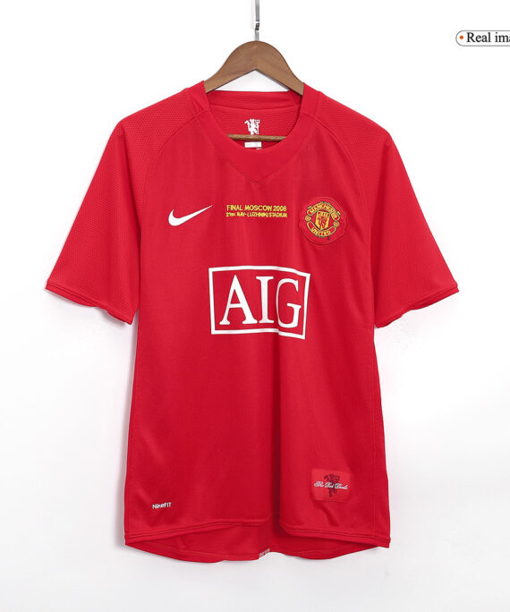 Manchester United Classic Soccer Jerseys Home 2007/08 - UCL Final