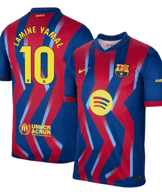 Barcelona LAMINE YAMAL #10 Fourth Away Soccer Jersey 2025/26