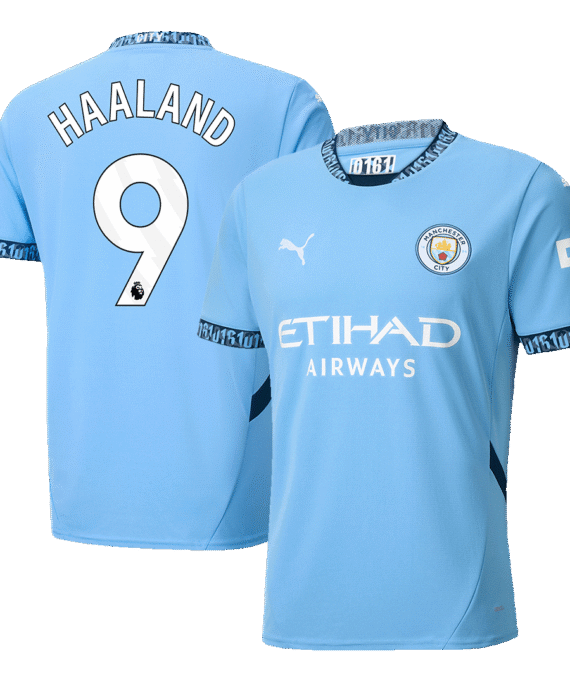 Manchester City HAALAND #9 Home Jersey