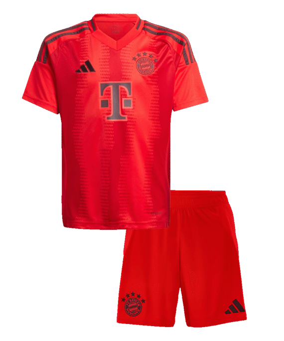 Bayern Munich Home Jersey Kit Kids(Jersey+Shorts)
