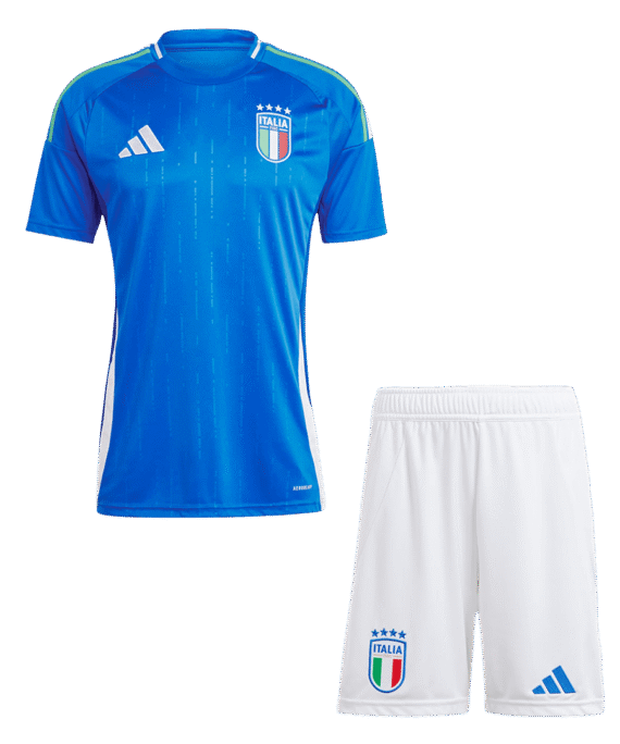 Italy Home Jersey Kit EURO (Jersey+Shorts)