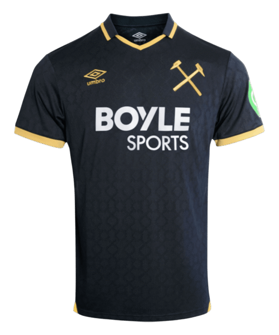 West Ham United Third Away Soccer Jersey 2025/26