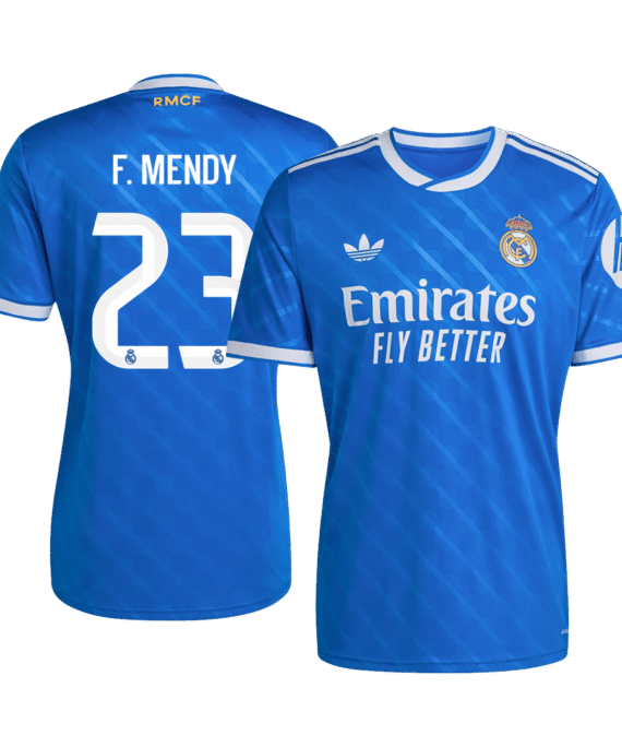 Real Madrid F. MENDY #23 Third Away Soccer Jersey 2025/26