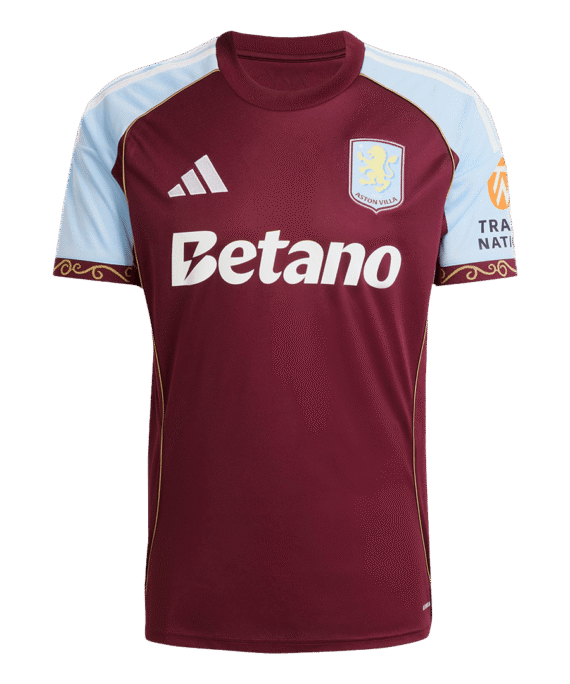 Aston Villa Home Soccer Jersey 2025/26