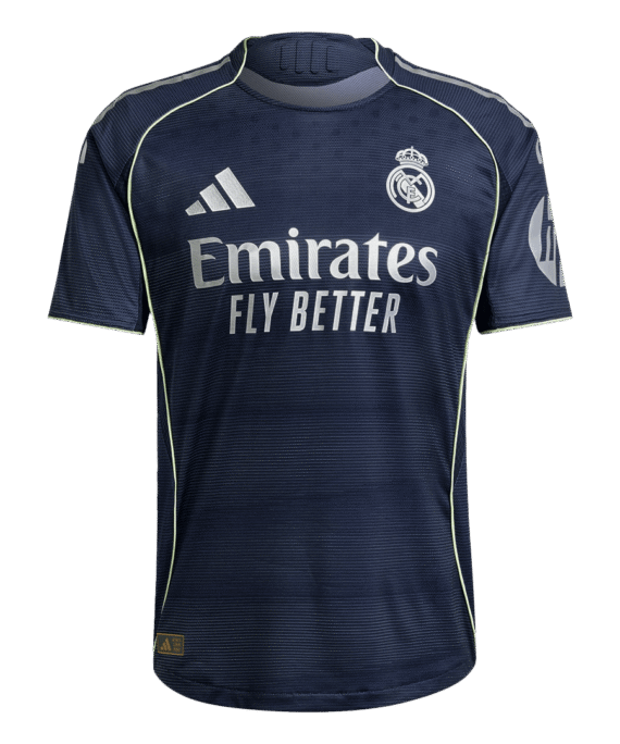 Real Madrid Away Soccer Jersey Authentic 2025/26