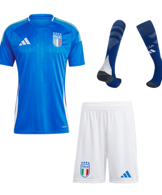 Italy Home Jersey Kit EURO (Jersey+Shorts+Socks)