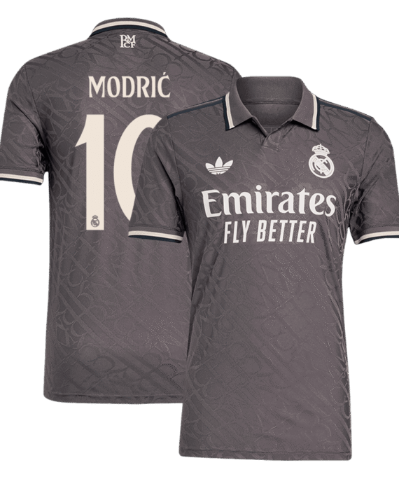 Real Madrid MODRIĆ #10 Third Away Soccer Jersey Authentic