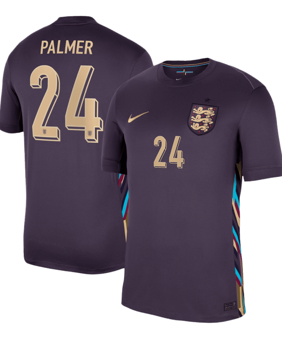 England PALMER #24 Away Jersey EURO
