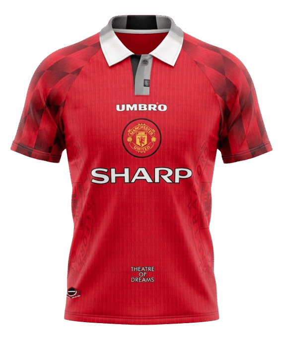 Manchester United Home Soccer Jersey Retro 1996/97