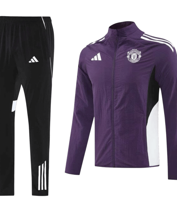 Manchester United Training Kit 2025/26 - Purple (Top+Pants)
