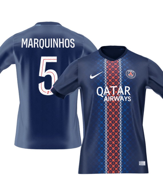 PSG MARQUINHOS #5 Home Jersey 2025/26