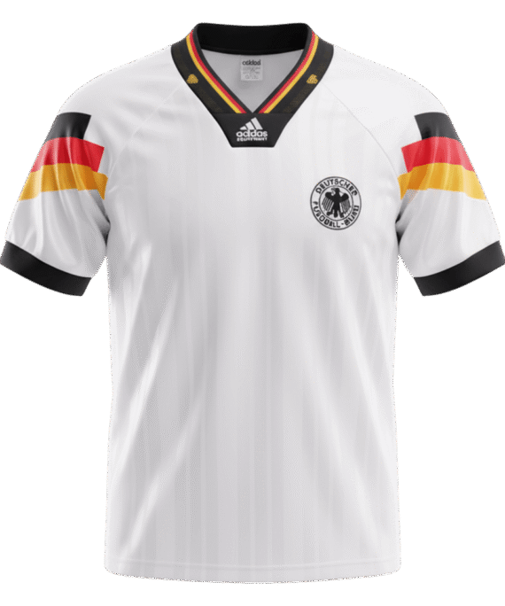 Germany Home Soccer Jersey Retro 1992