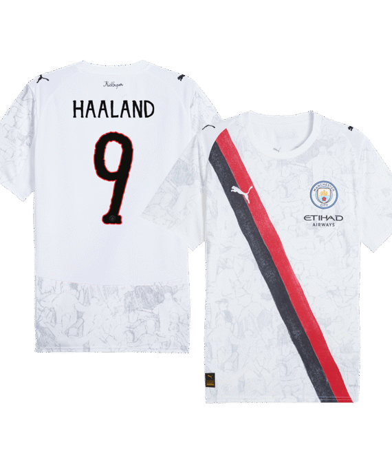 Manchester City HAALAND #9 Soccer Jersey 2025/26