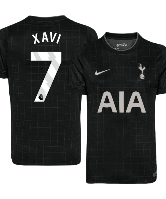 Tottenham Hotspur XAVI #7 Away Soccer Jersey 2025/26