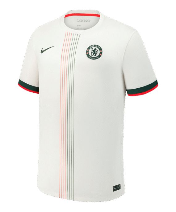 Chelsea Away Soccer Jersey 2025/26 White