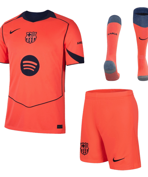 Barcelona Third Away Soccer Jersey Kit 2025/26