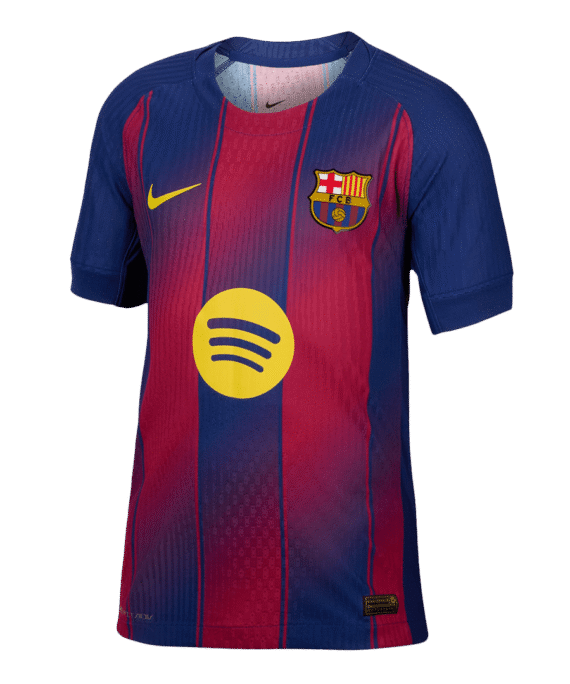 Authentic Barcelona Home Soccer Jersey 2025/26 Red&Blue