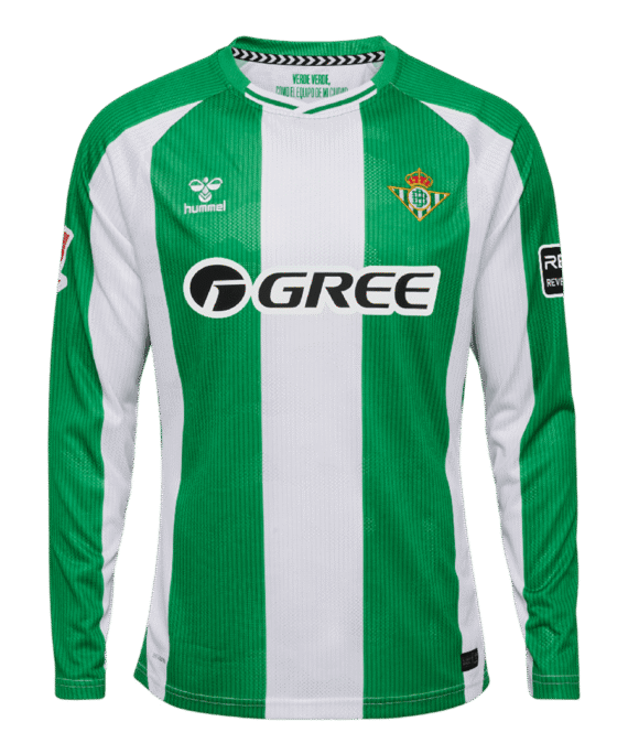 Real Betis Long Sleeve Home Soccer Jersey 2025/26