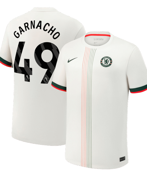 Chelsea GARNACHO #49 Away Soccer Jersey 2025/26