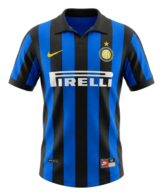 Inter Milan Home Soccer Jersey Retro 1998/99