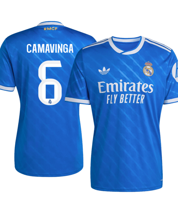 Real Madrid CAMAVINGA #6 Third Away Soccer Jersey 2025/26