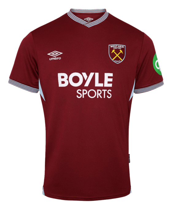 West Ham United Home Soccer Jersey 2025/26