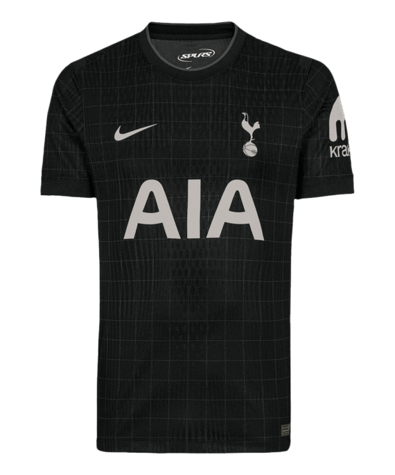 Authentic Tottenham Hotspur Away Soccer Jersey 25/26 Black