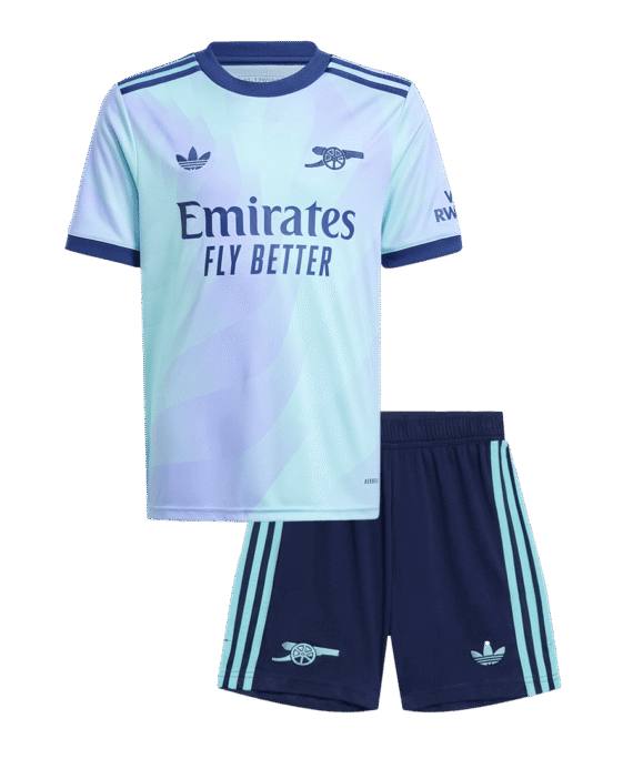 Arsenal Jersey Kit Third Away Kids(Jersey+Shorts)