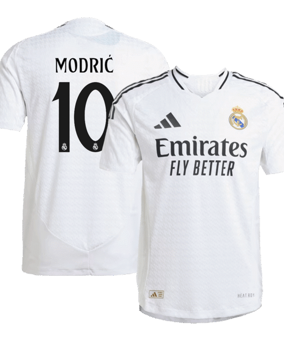 Real Madrid MODRIĆ #10 Home Jersey Authentic