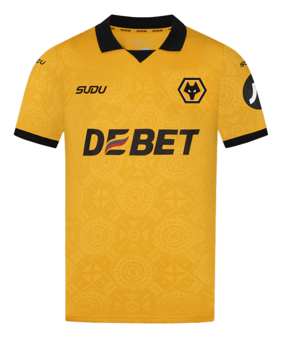 Wolverhampton Wanderers Home Soccer Jersey 2025/26