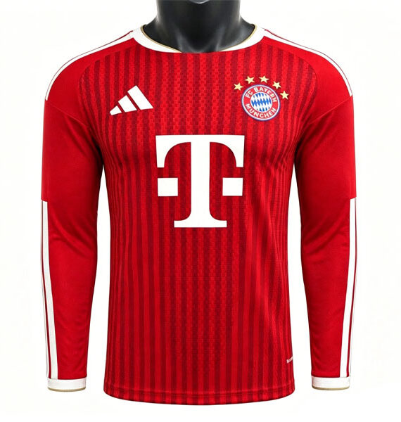 Soccer Jersey Bayern Munich Home Equipment 2026/2027 (Player Edition) Long sleeve