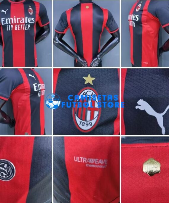 Soccer Jersey AC Milan Home Equipment 2026/2027 (Player Edition) Red/Black