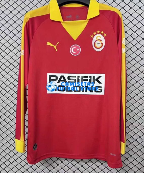 Soccer Jersey Galatasaray Home Equipment 2026/2027 Long sleeve Red/Orange