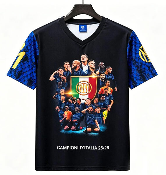 Soccer Jersey Inter Milan Special Equipment 2026/2027 Campioni d'Italia 25/26