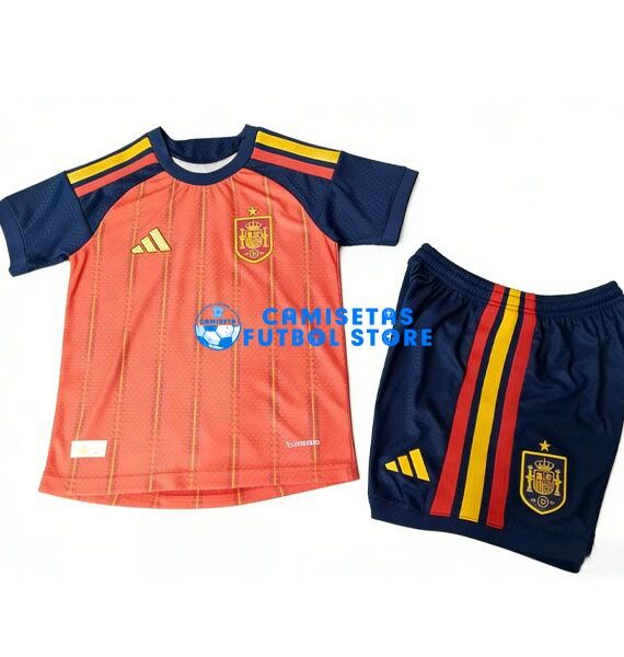 Soccer Jersey SPAIN Home Equipment 2026/2027 (Player Edition) Kids' Kit