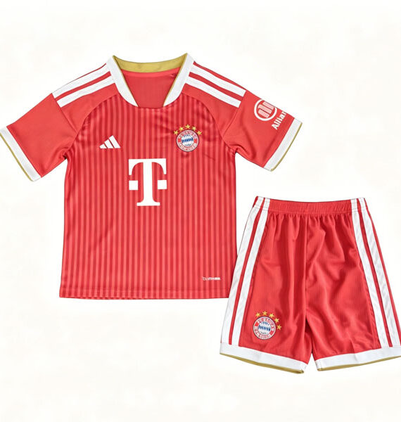 Soccer Jersey Bayern Munich Home Equipment 2026/2027 Kids' Kit