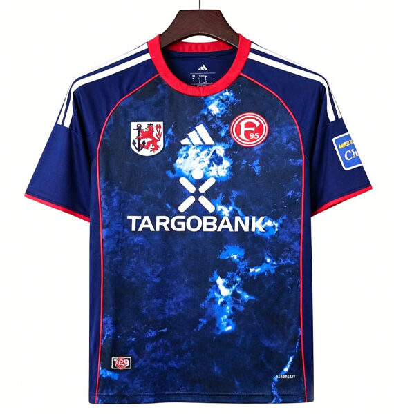 Soccer Jersey Fortuna Dusseldorf Special Equipment 2025/2026 Blue