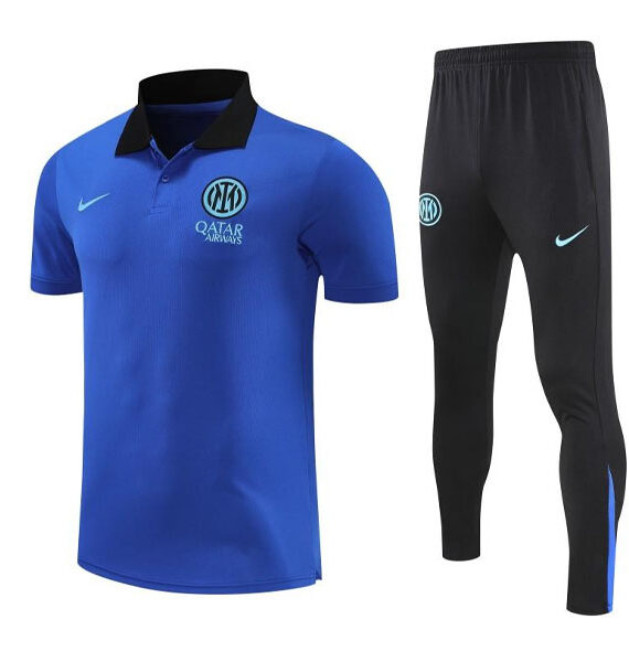 Polo Inter Mil谩n Special Equipment 2026/2027 Black Blue