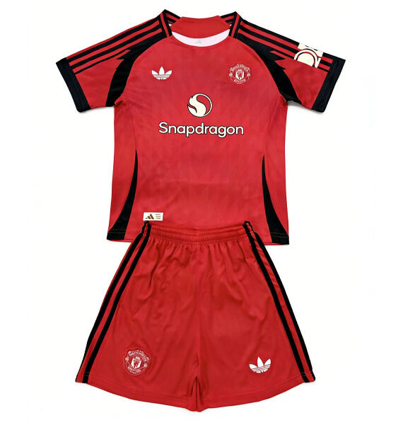 Soccer Jersey Manchester United Special Equipment 2026/2027 Kids' Kit Concept