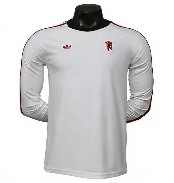 Soccer Jersey Manchester United Special Equipment 2026/2027 (Player Edition) Long sleeve White