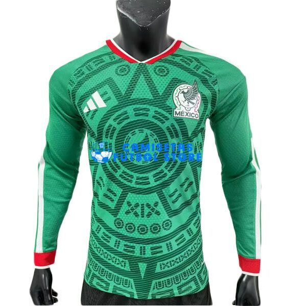 Soccer Jersey MEXICO Home Equipment 2026/2027 (Player Edition) Long sleeve