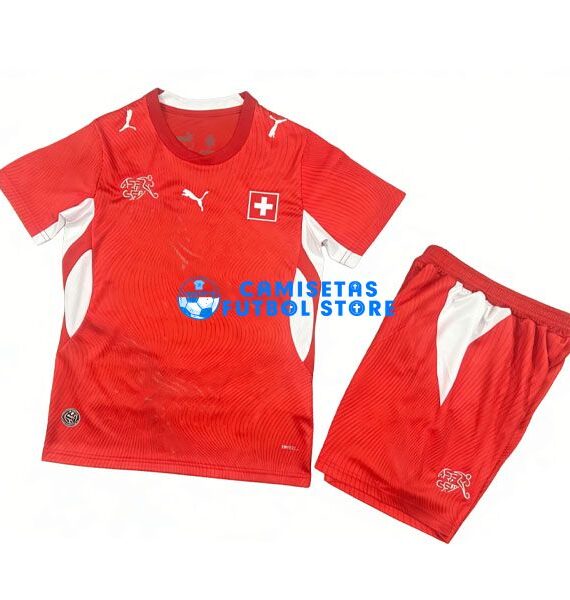 Soccer Jersey Switzerland Home Equipment 2026/2027 Kids' Kit