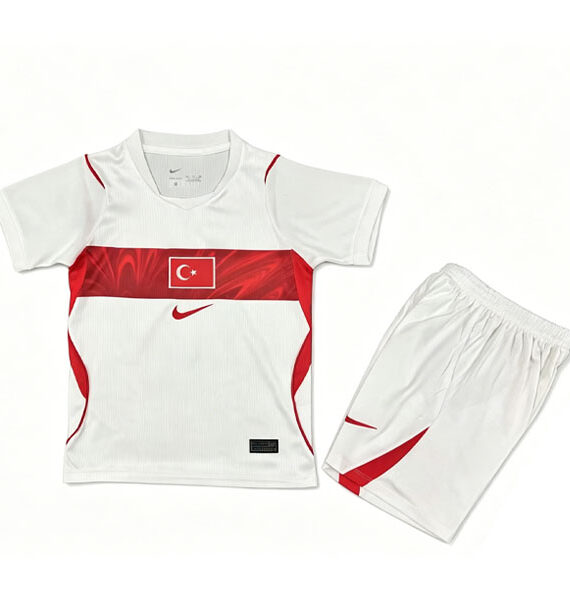 Soccer Jersey TURKEY Home Equipment 2026/2027 Kids' Kit
