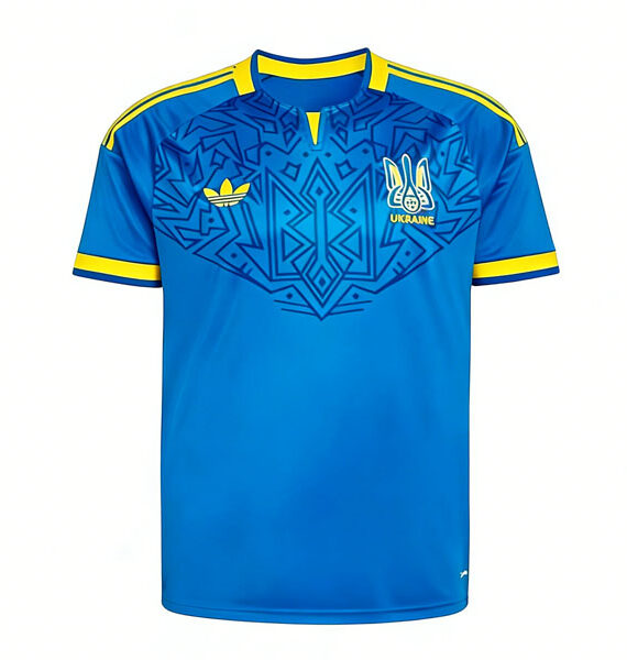 Soccer Jersey Ukraine Away Equipment 2026/2027