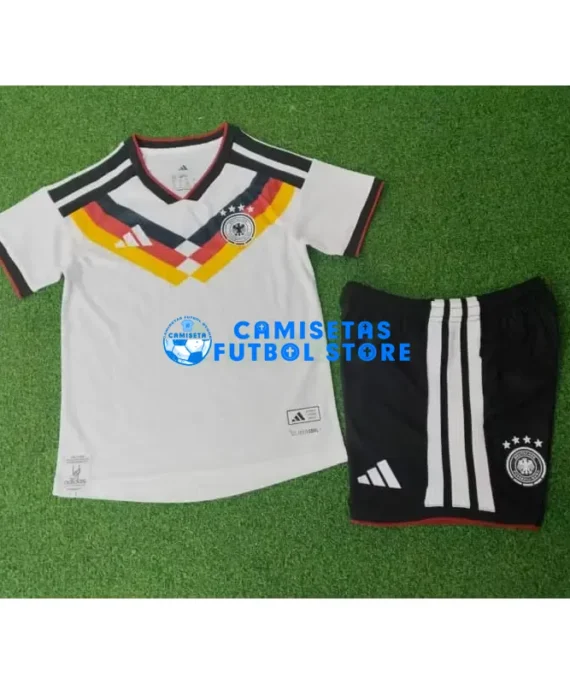 Soccer Jersey GERMANY Home Equipment Mundial 2026 White Kids' Kit (Player Edition)
