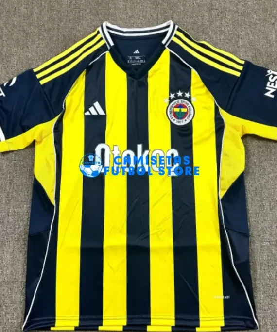 Soccer Jersey Fenerbahce Home Equipment 2025/2026 Yellow/Blue