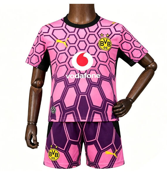 Soccer Jersey Borussia Dortmund Goalie Third Equipment 2026/2027 Kids' Kit