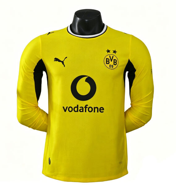 Soccer Jersey Borussia Dortmund Home Equipment 2026/2027 (Player Edition) Long sleeve