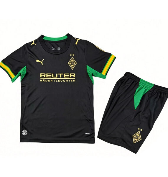 Soccer Jersey Borussia Mönchengladbach Away Equipment 2026/2027 Kids' Kit